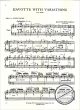 Notenbild für IMC 1675 - GAVOTTE + VARIATIONEN A-MOLL