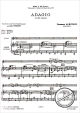 Notenbild für LEMOINE 23933 - ADAGIO G-MOLL