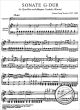 Notenbild für N 1221 - SONATE G-DUR