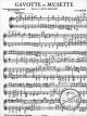 Notenbild für R 1609 - GAVOTTE ET MUSETTE
