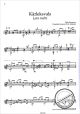 Notenbild für RR 0033 - KAERLEKSVALS LOVE WALTZ