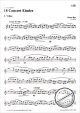 Notenbild für UE 21705 - 18 CONCERT ETUDES