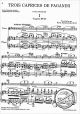 Notenbild für UE 8433 - 3 CAPRICES DE PAGANINI OP 40