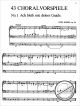 Notenbild für WILLEMSEN 714 - 43 CHORALVORSPIELE OP 52
