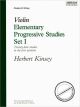 Titelbild für ABRSM 0634 - ELEMENTARY PROGRESSIVE STUDIES SET 1
