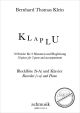 Titelbild für ACH 1101-1 - KLAPLU - 10 STUECKE FUER 2 STIMMEN