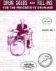 Titelbild für ADV 13277 - DRUM SOLOS + FILL INS 1 FOR THE PROGRESSIVE DRUMMER