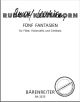 Titelbild für BA 3325 - 5 FANTASIEN (1958)