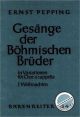 Titelbild für BA 4341 - GESAENGE DER BOEHMISCHEN BRUEDER