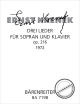 Titelbild für BA 7198 - 3 LIEDER OP 216 (1972)