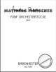 Titelbild für BA 7396 - 5 ORCHESTERSTUECKE