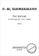 Titelbild für BA 8944 - 3 SPIRITUALS