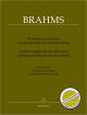 Titelbild für BA 9600 - AUFFUEHRUNGSPRAKTISCHE HINWEISE ZU JOHANNES BRAHMS KLAVIERMUSIK