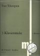 Titelbild für BEL 406 - 3 KLAVIERSTUECKE