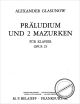 Titelbild für BEL 573 - PRAELUDIUM + 2 MAZURKEN OP 25
