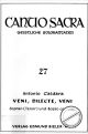 Titelbild für BIELER -CS27 - VENI DILECTE VENI