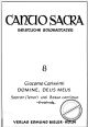 Titelbild für BIELER -CS8 - DOMINE DEUS MEUS