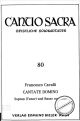 Titelbild für BIELER -CS80 - CANTATE DOMINO