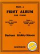 Titelbild für BOE 003620 - FIRST ALBUM 1