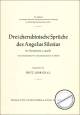 Titelbild für BOEHM 9524-01 - 3 CHERUBINISCHE SPRUECHE DES ANGELUS SILESIUS