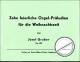 Titelbild für BOEHM 5322-72 - 10 FEIERLICHE ORGELPRAELUDIEN OP 189