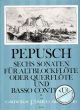 Titelbild für BP 2482 - 6 SONATEN 2 (4-6)