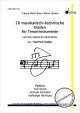 Titelbild für CARPE 2000-027C - 20 MUSIKALISCH TECHNISCHE ETUEDEN FUER TENORINSTRUMENTE
