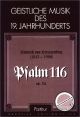Titelbild für CARUS 23312 - PSALM 116