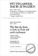 Titelbild für CARUS 30501-15 - WIE BIST DU DOCH O GOTT