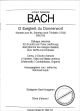 Titelbild für CARUS 31060-21 - KANTATE 60 O EWIGKEIT DU DONNERWORT BWV 60