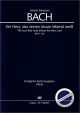 Titelbild für CARUS 31134-07 - KANTATE 134 EIN HERZ DAS SEINEN JESUM LEBEND WEISS BWV 134