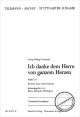 Titelbild für CARUS 39107-14 - ICH DANKE DEM HERRN