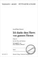 Titelbild für CARUS 39107-22 - ICH DANKE DEM HERRN