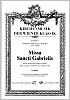 Titelbild für CARUS 91009-00 - MISSA SANCTI GABRIELIS