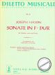 Titelbild für DM 10 - SONATE 1 F-DUR HOB 6:1