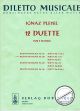 Titelbild für DM 138 - 12 DUETTE BD 2 NR 4-6