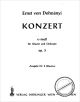Titelbild für DO 01901 - KONZERT E-MOLL OP 5 - KLAV ORCH