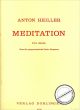 Titelbild für DO 02225 - MEDITATION UEBER DIE GREGORIANISCHE