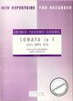 Titelbild für DOLCE 221 - SONATE F-DUR (NACH HWV 378)