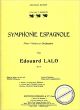 Titelbild für DUR 2051 - SYMPHONIE ESPAGNOLE D-MOLL OP 21  VL ORCH