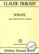 Titelbild für DUR 9390 - SONATE D-MOLL