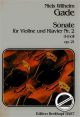 Titelbild für EB 8457 - SONATE 2 D-MOLL OP 21