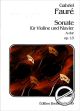 Titelbild für EB 2569 - SONATE A-DUR OP 13