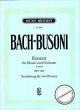 Titelbild für EB 2956 - KONZERT D-MOLL BWV 1052