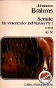 Titelbild für EB 6041 - SONATE 1 E-MOLL OP 38