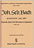 Titelbild für EBOB 4609-VC - Kantate 109 Ich glaube lieber Herr hilf meinem Unglauben BWV 109