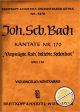 Titelbild für EBOB 4670-VC - KANTATE 170 VERGNUEGTE RUH BELIEBTE SEELENLUST BWV 170