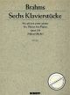 Titelbild für ED 1647 - KLAVIERSTUECKE OP 118