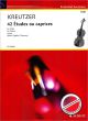Titelbild für ED 20340 - 42 ETUDES OU CAPRICES