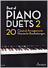 Titelbild für ED 23588 - Best of piano duets 2